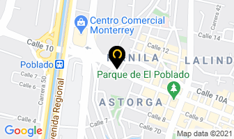 Mapa de Pet Express en Medellín