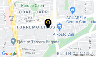 Mapa de Pet Stop  Estacion Mascotas en Cali