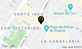 Mapa de Petra Tours en Bogotá D.C