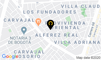 Mapa de Petro Ambulancias en Bogotá D.C
