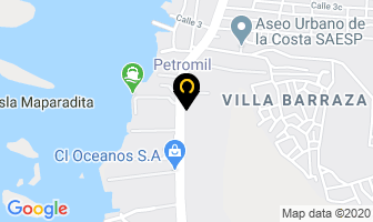 Mapa de Petromil en Cartagena