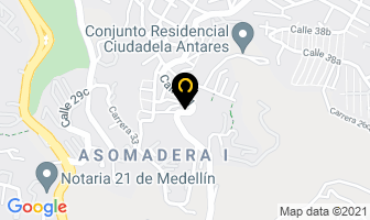 Mapa de Pezca Fresca en Medellín