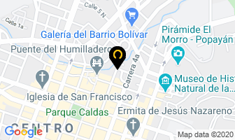 Mapa de Pezpo-res en Popayán