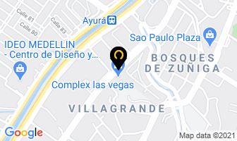 Mapa de Phantom De Antioquia S.a. en Medellín