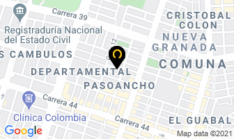 Mapa de Pharma Vip Ltda. en Cali