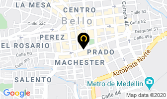 Mapa de Phenix Spa en Bello