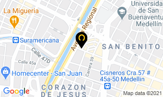 Mapa de Phenix Sport Caps en Medellín