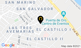 Mapa de Phiron E.u. en Barranquilla