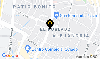 Mapa de Piadinas en Medellín