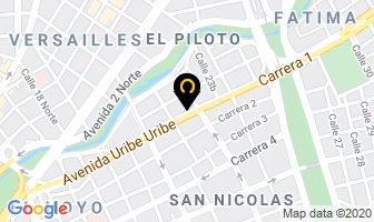 Mapa de Piaggio Serna en Cali