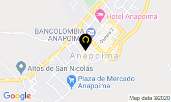 Mapa de Pico De Oro en Anapoima