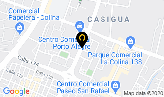 Mapa de Pie Salud en Bogotá D.C