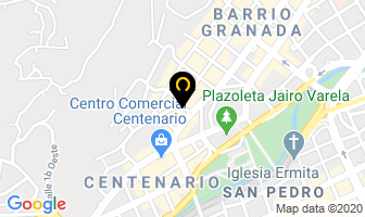 Mapa de Piecitos & Cards en Cali