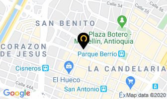 Mapa de Piedra & Aplique en Medellín