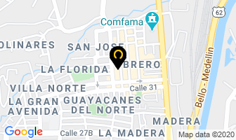 Mapa de Piedrahíta Rafael en Medellín