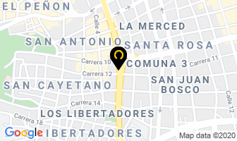 Mapa de Piedras Semipreciosas Cali en Cali