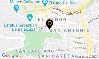 Mapa de Piedras Y Enchapes en Cali