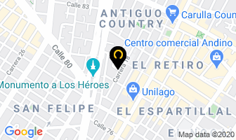 Mapa de Piel De Mujer en Bogotá D.C
