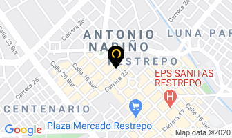 Mapa de Pieles Terrios en Bogotá D.C