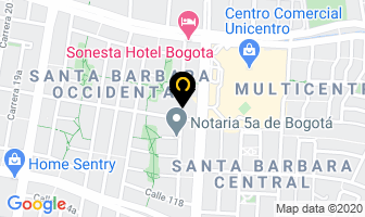 Mapa de Pies Y Manos Spa S.a.s en Bogotá D.C