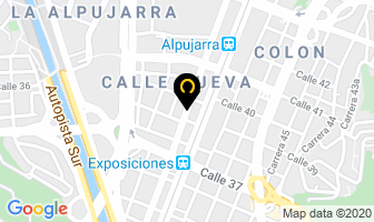 Mapa de Piezas Forjadas en Medellín