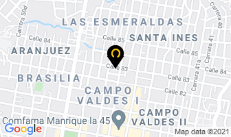 Mapa de Pigmentos Screen en Medellín