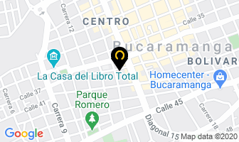 Mapa de Pijamas Natis en Bucaramanga
