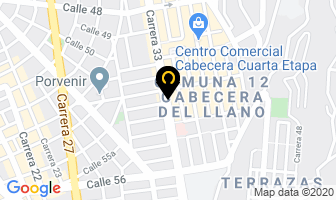 Mapa de Pijamas Valeth en Bucaramanga