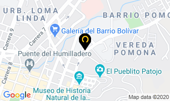 Mapa de Pike “ El Sabor Del Aji ” en Popayán