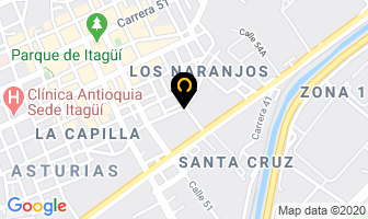 Mapa de Pila Moin en Itaguí
