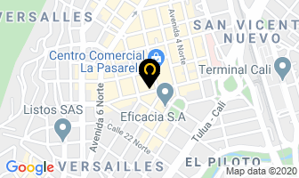 Mapa de Pilas Y Baterias Cali en Cali