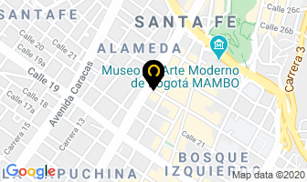 Mapa de Pilas Y Bobinas Osorio en Bogotá D.C