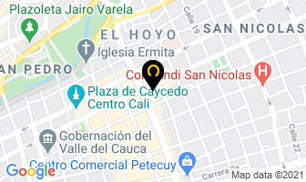 Mapa de Pilas Y Celus Maria Jose en Cali