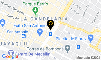 Mapa de Pilas Y Pilas en Medellín