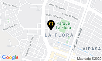 Mapa de Pilates Aysana en Cali