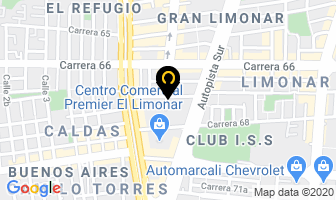 Mapa de Pilon Karaoke Bar Restaurante en Cali