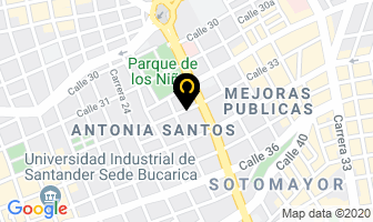 Mapa de Pilonieta Leonardo en Bucaramanga