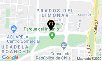 Mapa de Pilotajes De Occidente en Cali