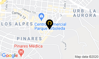 Mapa de Pinares Odontológica en Pereira
