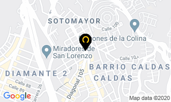 Mapa de Piñas Y Apliques en Bucaramanga
