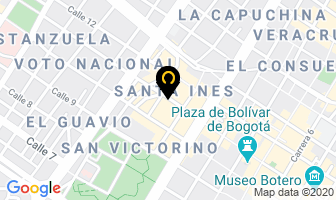 Mapa de Piñatas La Ocasión en Bogotá D.C