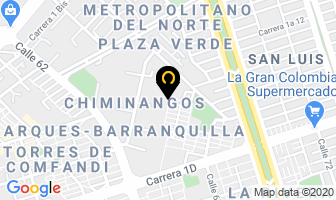 Mapa de Piñatería Barby en Cali