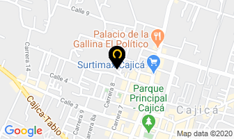 Mapa de Piñateria Mayerly en Cajicá