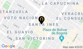 Mapa de Piñateria Paula Alejandra en Bogotá D.C
