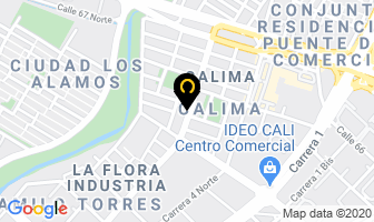 Mapa de Pincel Eventos S.a.s. en Cali