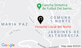Mapa de Pink Shirts en Bucaramanga