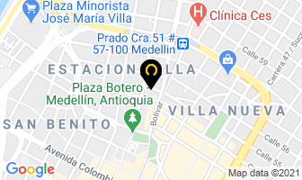 Mapa de Pino Pinturas en Medellín