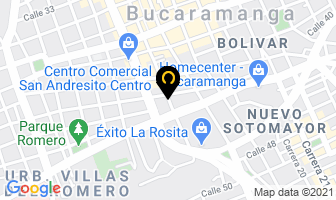 Mapa de Pinta Casa en Bucaramanga
