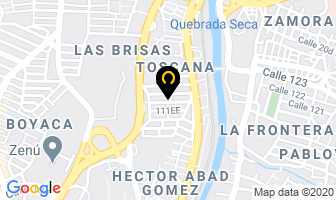Mapa de Pintando Con Alblanc en Medellín