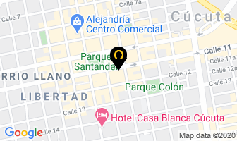 Mapa de Pintas Sport en Cúcuta